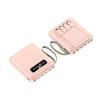 Longchan Portable Power Bank with Built-in Cable