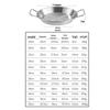 Gold Stainless Steel Double Ear Seafood and Pasta Plate