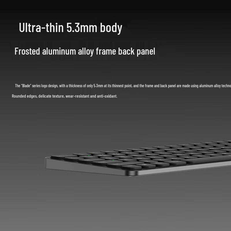 Rapoo E9050L Multi-mode Ultra-thin Wireless Keyboard
