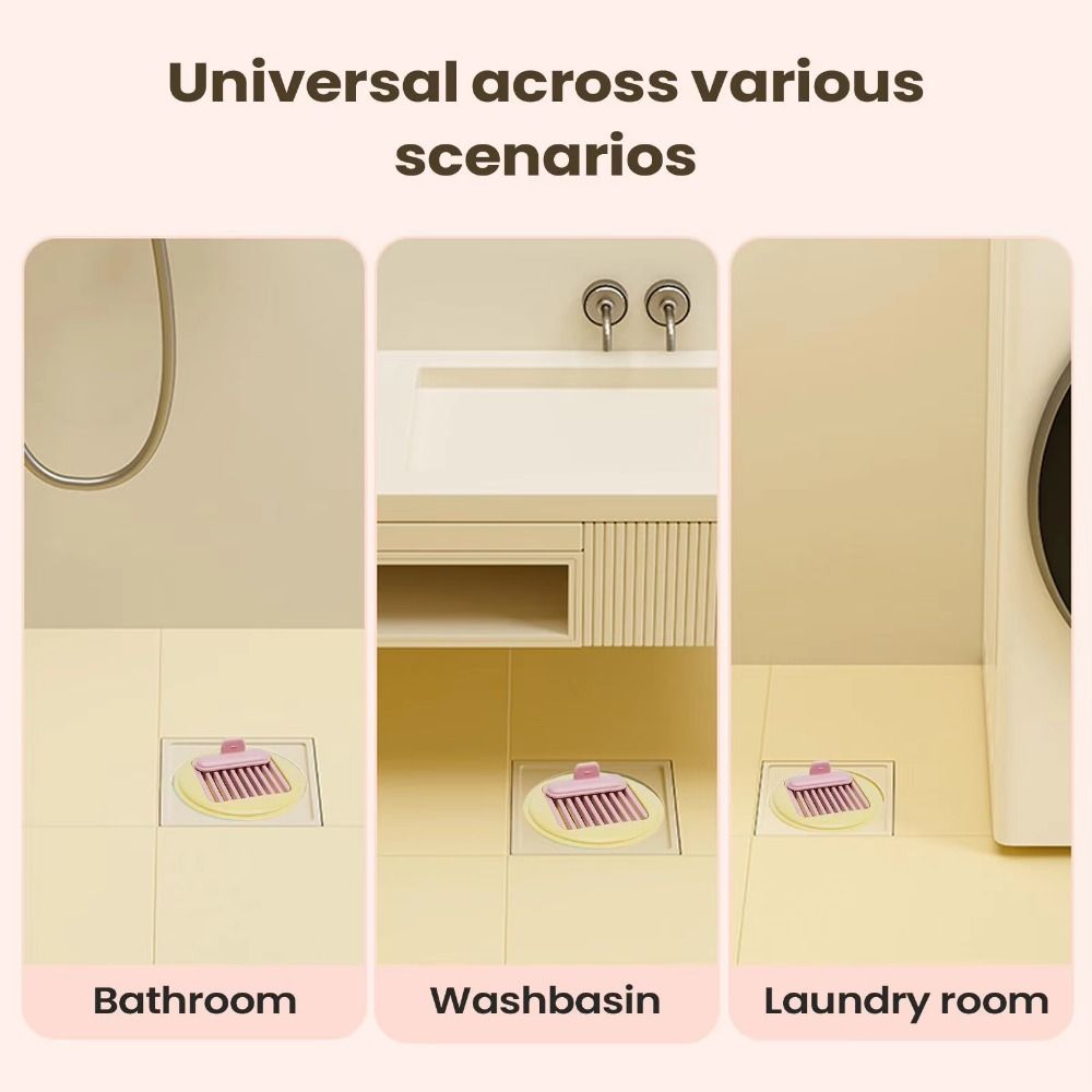 Auto-Close Odor Proof Floor Drain Anticlogging Sewer Strainer Floor Drain Core  Indoor Home