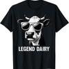 Legend Dairy Funny Farmer Cow Pun T Shirt