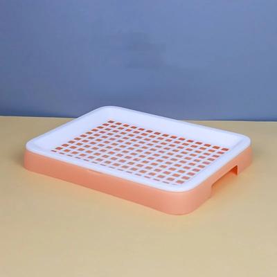 Rabbit Hamster Litter Box Small Pet Toilet Tray Bunnies Corner Toilet Box For Hamster Dragon Cat Guinea Pig Dutch Pig Supplies