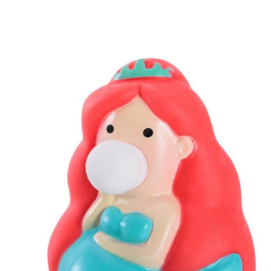 Interesting Squishes Relieve Boredom Soft TPR Squeeze Bubble Mermaid Children Sensory Toy Party Favor