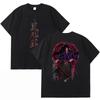 Japan Anime Demon Slayer T-skjorte Rengoku Kyoujurou Kimetsu No Yaiba T-skjorter Casual Bomull Oversized Kortarmet T-skjorte Unisex