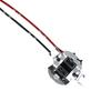 New 2Pcs Car Light Bulb Base Socket Holder & Wire Adapter H7 Halogen Lamp Connector