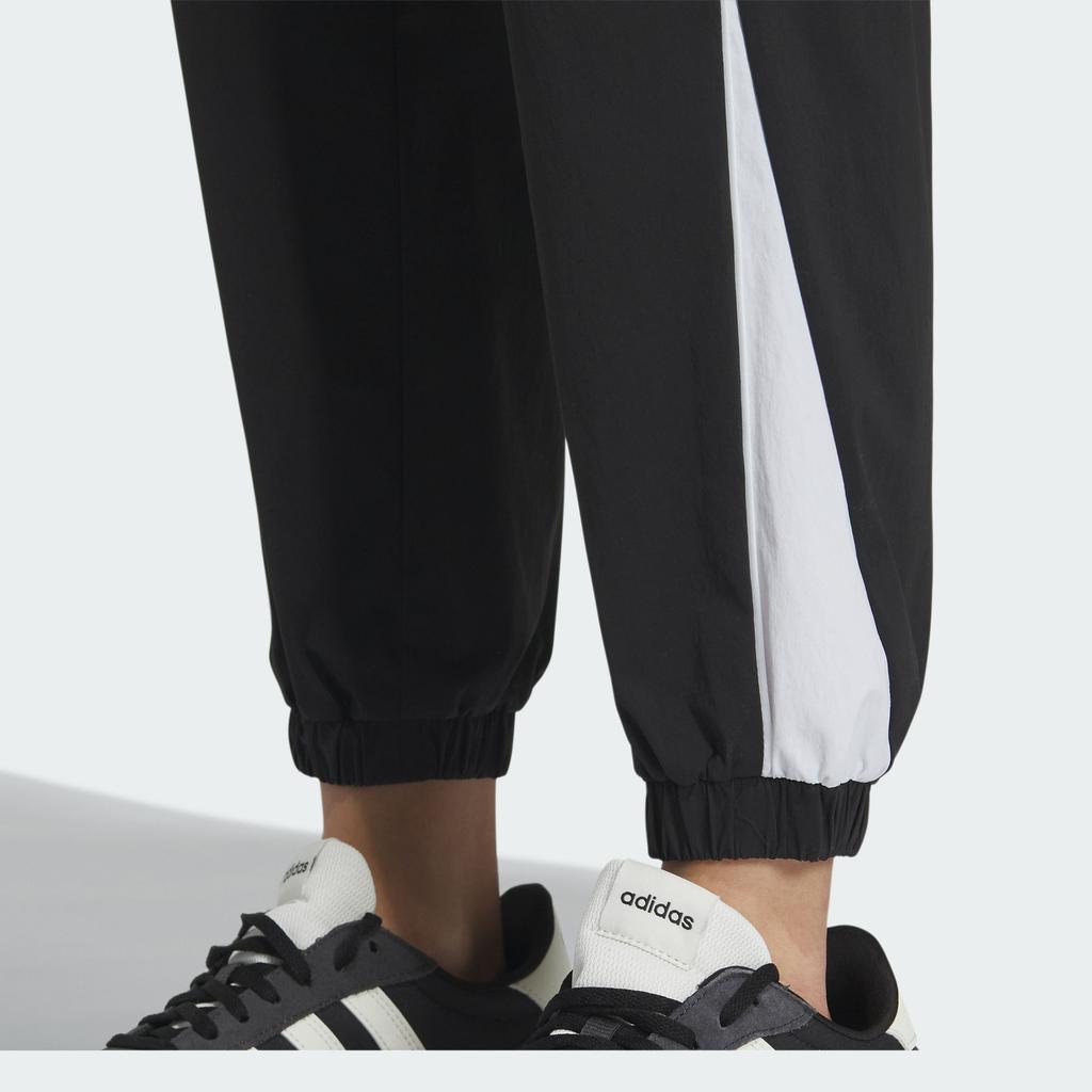 Adidas Color Block Sun Protection Joggers With Elastic Waist Women Bottoms Black IP0749
