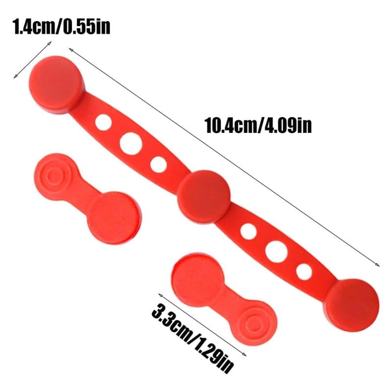 1 Set Magnetic Silicone Buckles for Air Fryers To Maintain Liner Position and Provide Extra Safety In Family Kitchens