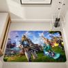 game cool funny art F-Fortnite Home Bedside Rug Kitchen Bath Floor Mat Hallway Balcony Carpet Entrance Doormat hogar Decor