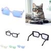 Stylish Transparent Dog Glasses For Pets In Multiple Colors Ideal For Fun Dress Up