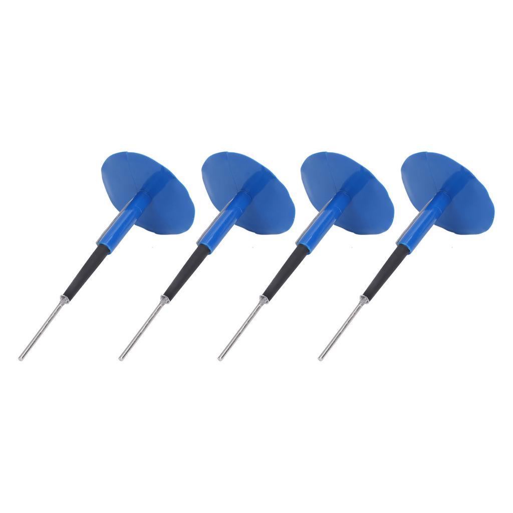 24 Stück Reifenflickenstopfen Gummi Stahl Reifenreparaturflicken Pilzstopfen zur Reparatur von Fahrrad Auto