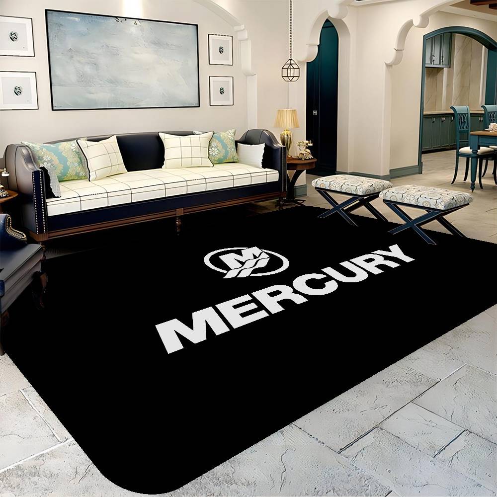 Tappetino M-Mercury Racing Retro Scelta Multipla Tappeto Soggiorno Cucina Antiscivolo Decorazione Moderna per la Casa