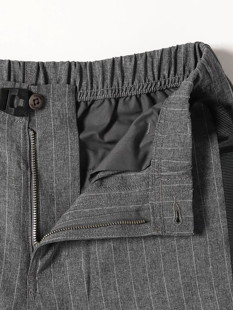 B:MING LIFE STORE by BEAMS Painter [Special Order] Gramicci Striped Slacks, Men's, Grey, Size M