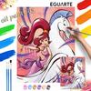 Hercules Megara and Pegasus Oil Painting Digital Painting Art Kit Handmade Diy Painting Home Decoration Gift