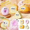 Realistic Bread Toy with Popping Stress