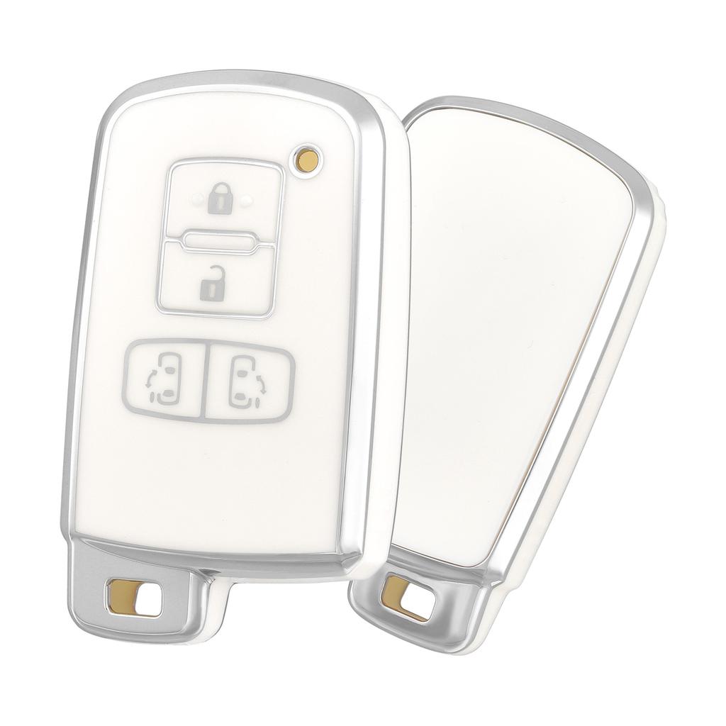 TPU Car Key Cases for Toyota Alpard Vellfire HV Noah Voxy Esquire Sienta 4 Buttons Smart Remote Fobs Protector Cover