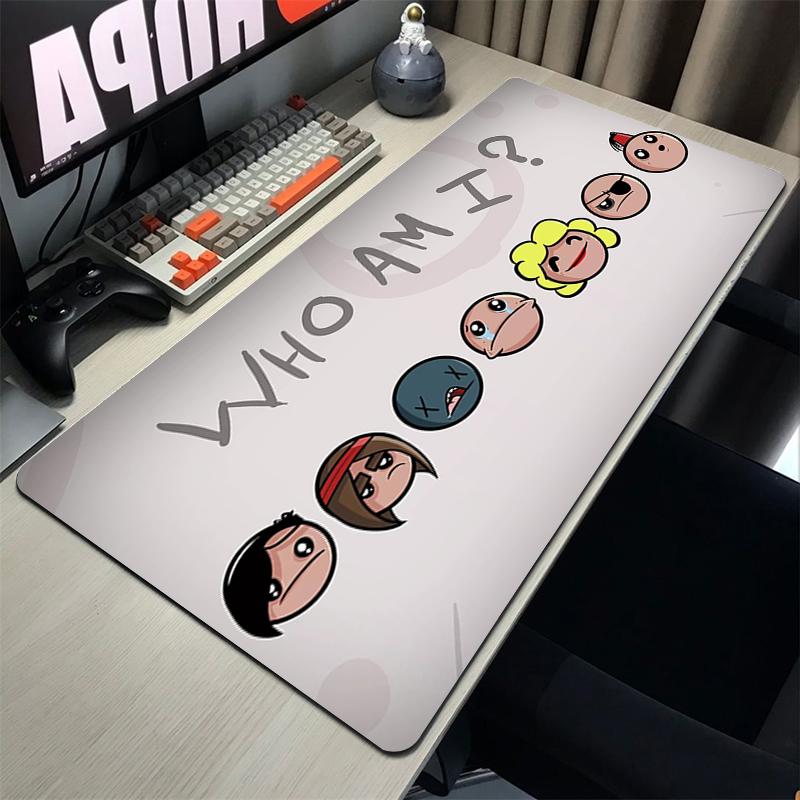 The Binding Of Isaac Mauspads Gamer Gaming Tastaturunterlage Computerzubehör Schreibtischunterlage Mauspads Gummimatte PC Schrank Mauspads