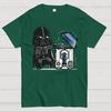 Galaxy Advanced Trash Can Cotton Summer Casual Cool Loose T-Shirt
