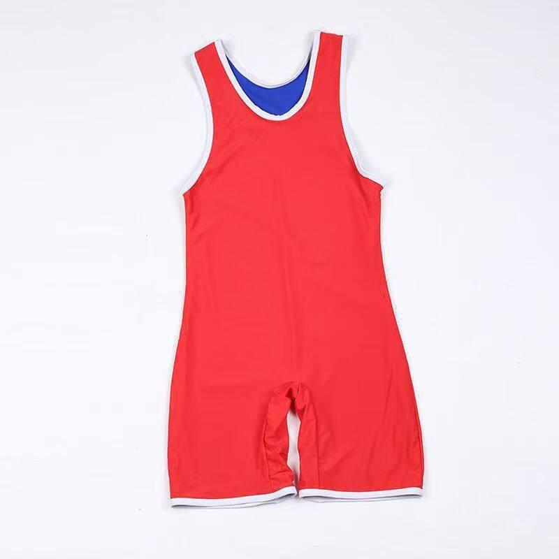 Canottiera da Wrestling Unisex per Adulti e Bambini Allenamento Competizione Stile Libero Greco-Romano Vestibilità Aderente Abbigliamento da Palestra