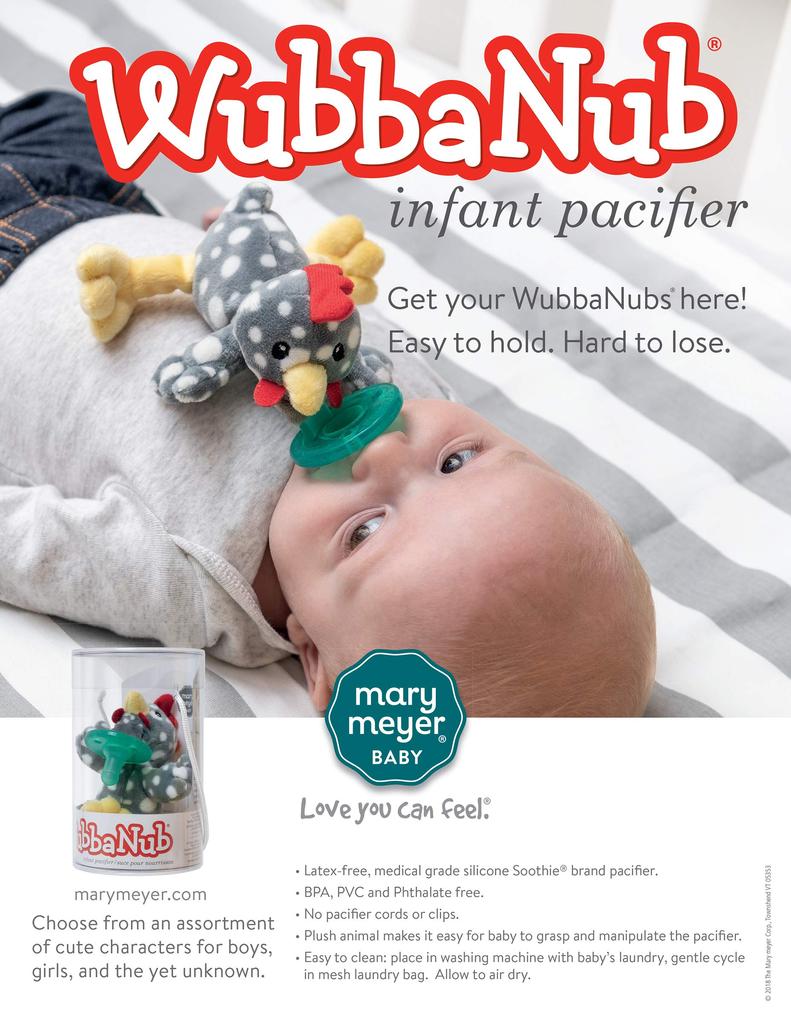 Mary Meyer WubbaNub Cosmo 44102 White
