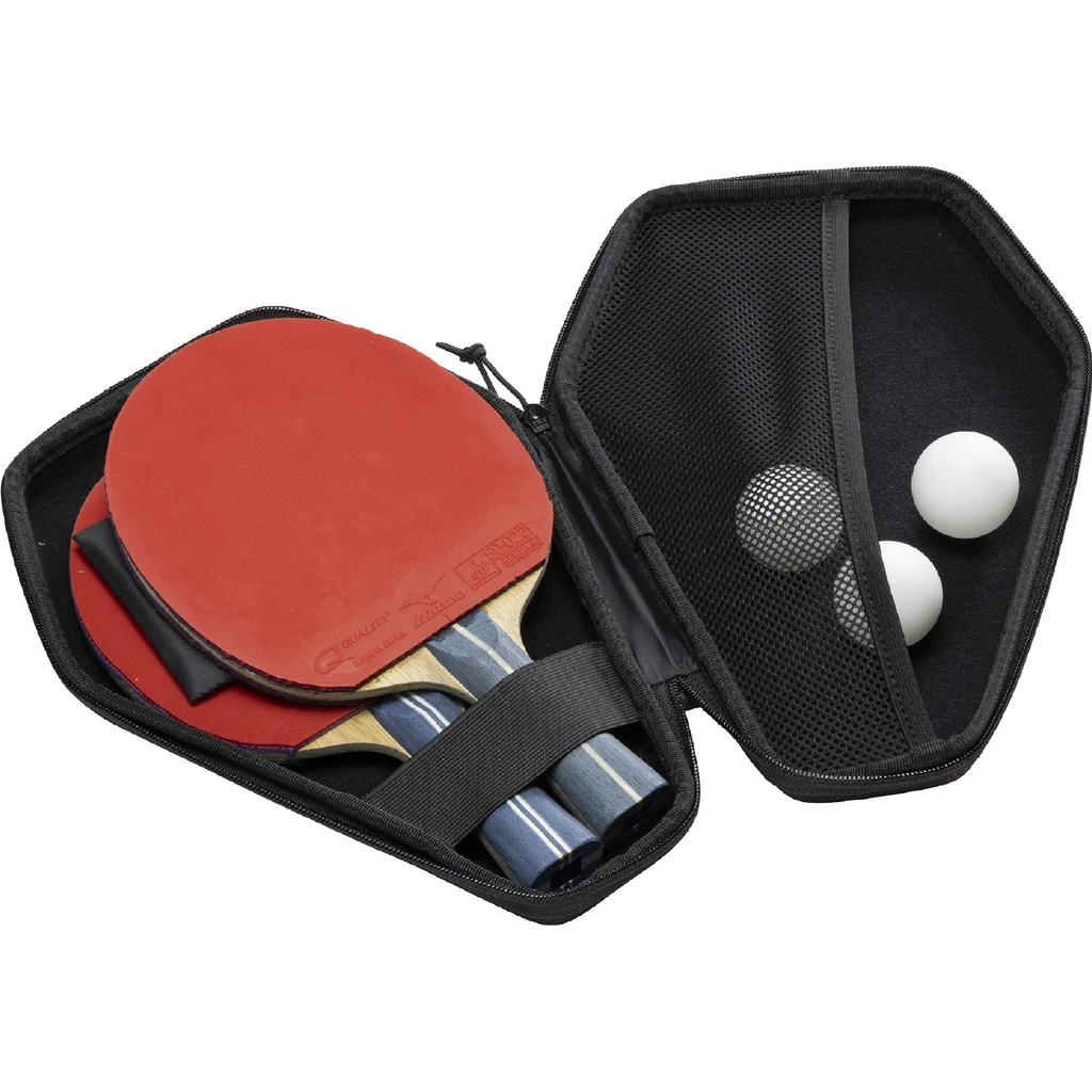 Mizuno Table Tennis Racket Hard Holds 2 Diva Blue Case, Rackets, Hexagonal,