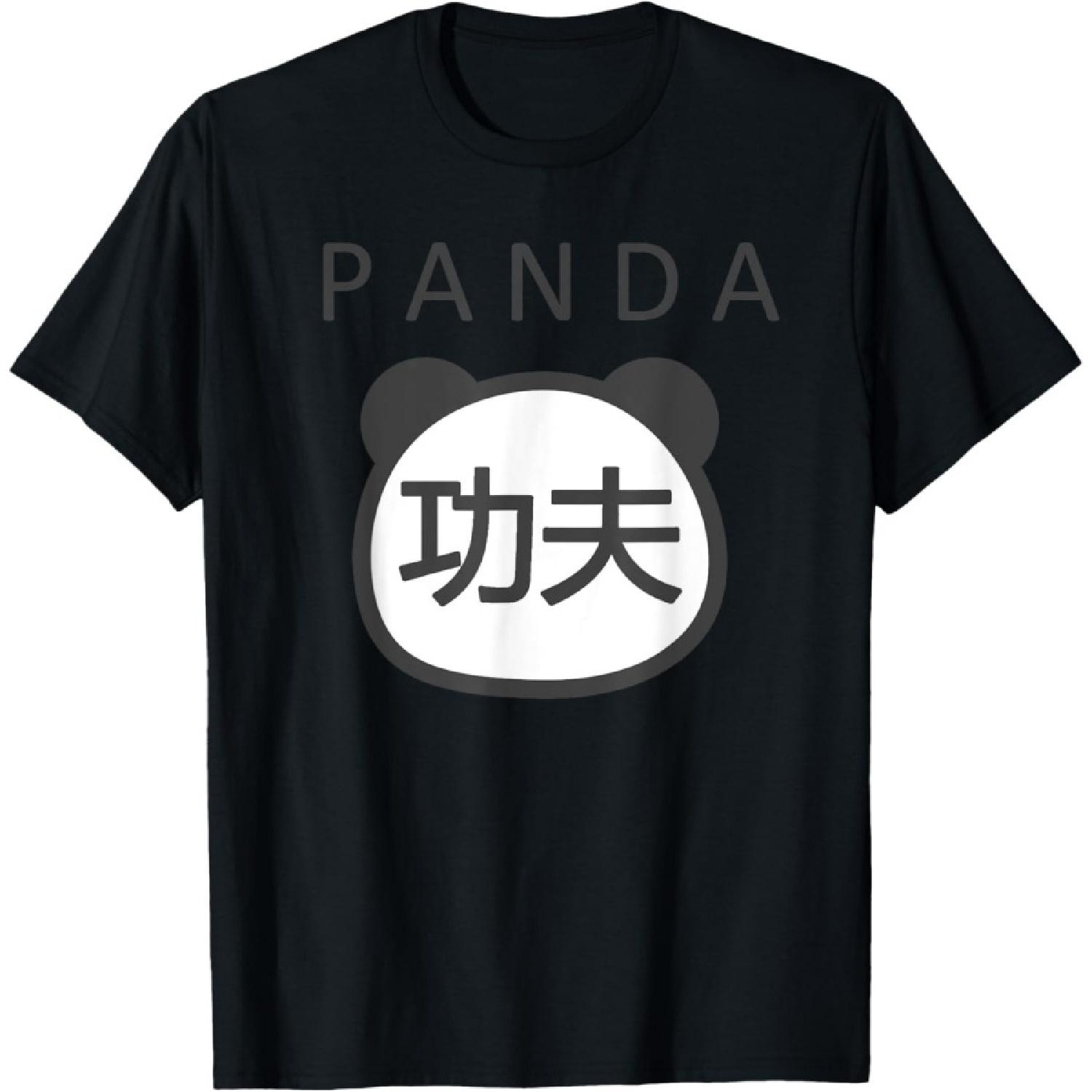 Футболка КУНГ-ФУ Панда китайский КУНГ-ФУ Японский Бой Милая Футболка S