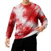 Men's Round Neck Fleece-Lined Thick Warm Sweatshirt