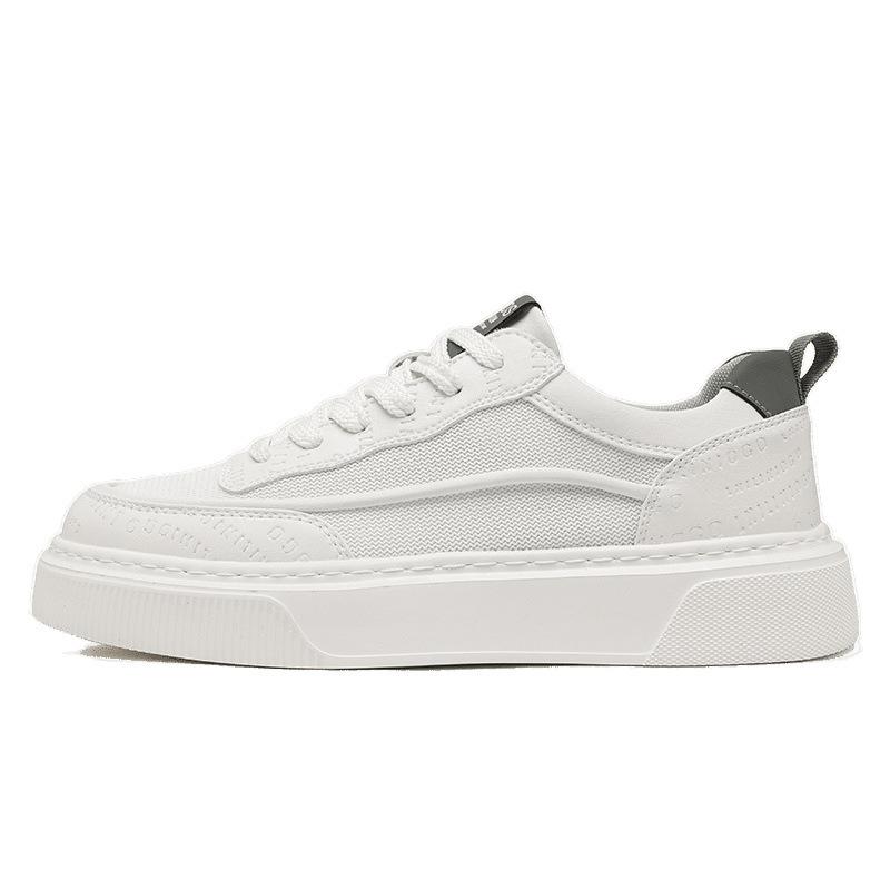 Men's Shoes 2025 New Summer Breathable Internet Celebrity Explosion White Shoes Youth Versatile Sports and Leisure Canvas Board Shoes