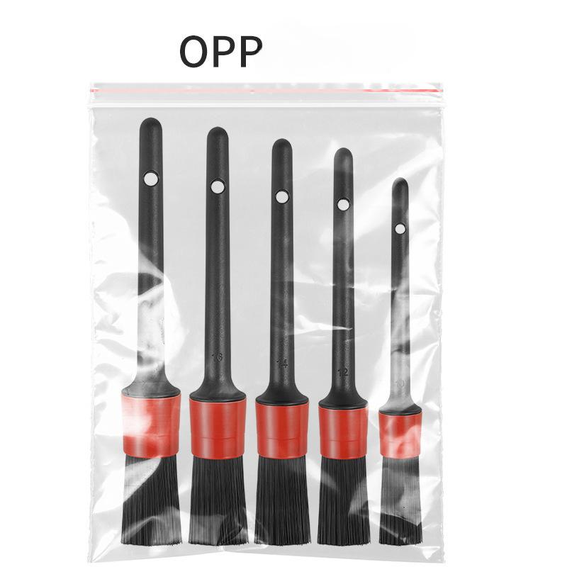 

5шт автомобильный набор щеток для очистки зазоров щетка для деталей шин щетка для удаления пыли из салона автомобиля набор для очистки колесных дисков щетка инструменты пластик