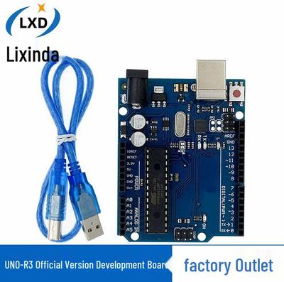 UNO-R3 ATmega328P Microcontroller Board with USB Cable