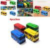 High-quality Mini Bus In Nine Colors With Working Doors Educational Toy Set