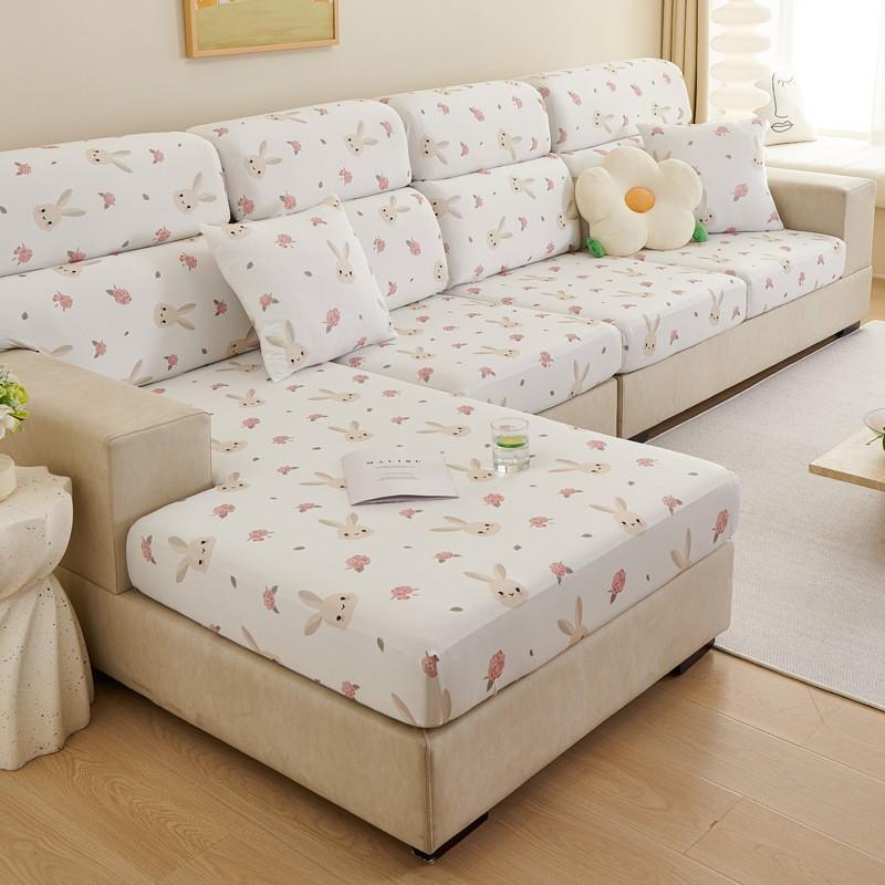 Sofa Cover All -Inclusive Four -Season Anti -Slip Cushion Cover Simple Elastic Anti -Cat Scratch Sofa Cover Thickened