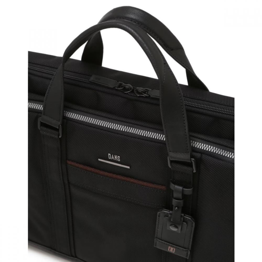 Daks Black Nylon Briefcase Dbba6f017bk