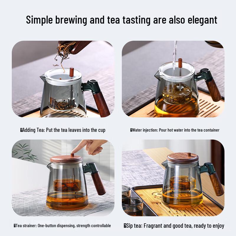 Xidomi Glass Tea Infuser Teapot