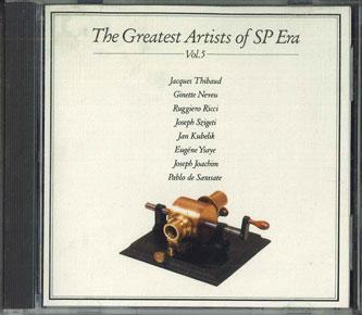 

CD VARIOUS - Greatest Artists Of Sp Era Vol.5 DRF2505 EMI Japan Classical Used