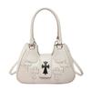 Sweet and Cool Spice Girl Medieval Locomotive Bag Female New Trendy High Value Light Luxury Messenger Bag Handbag