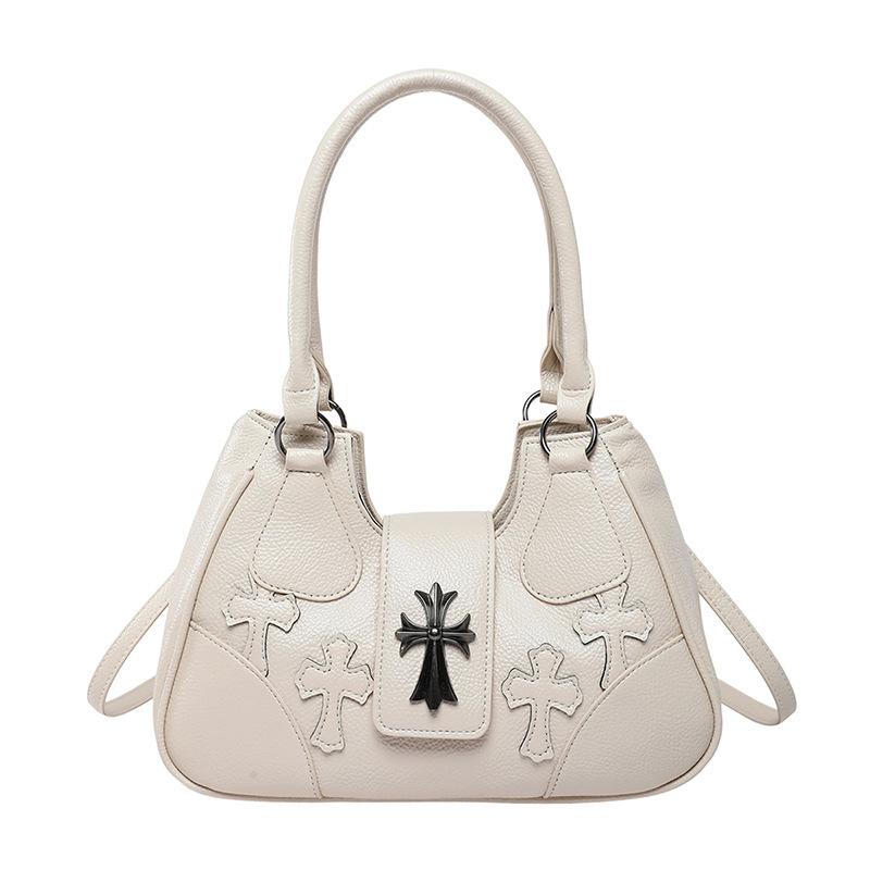 Sweet and Cool Spice Girl Medieval Locomotive Bag Female New Trendy High Value Light Luxury Messenger Bag Handbag