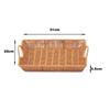 Imitation Rattan Woven Fruit & Snack Storage Basket