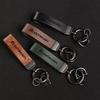 Citroen Logo Car Vintage Leather Keychain Ring Zinc Alloy Chain Key For Citroen C1 DS3 C2 C3 Vts C4 Saxo C4L C5 C6 C8 Xsara