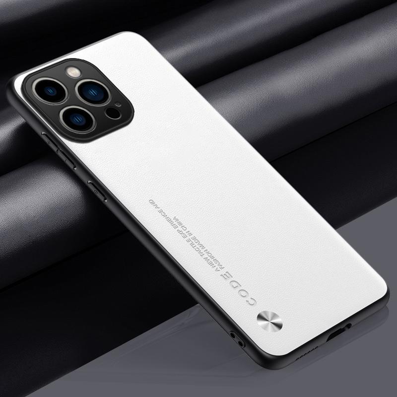 Luxury PU Leather Case For iPhone 17 Air 16 16E 15 14 Plus 13 12 Mini 11 Pro Max Cover Soft Silicone Protection Phone Case