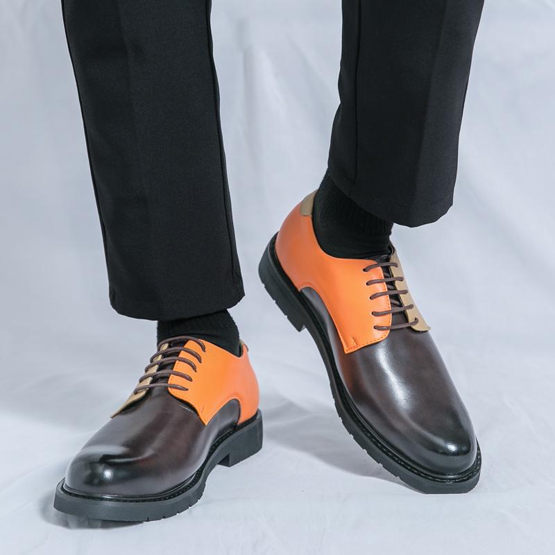 Men Oxfords Dress Brogues Derbys Formal Business Leather Shoes Tuxedo Wedding Shoes Plus Size