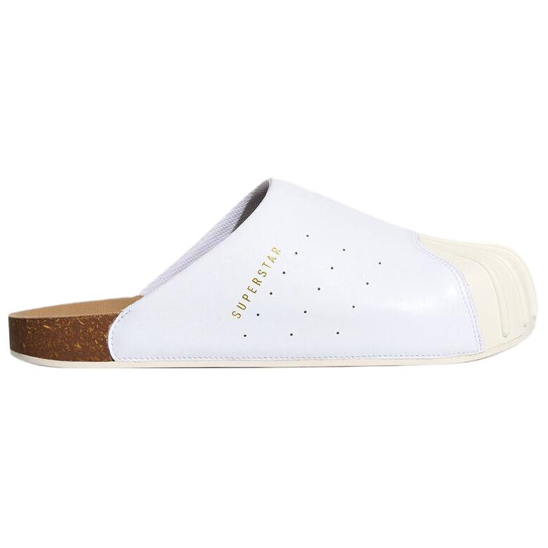 adidas Pantofole Originali Adimule a Punta Chiusa Unisex Bianco LC0412