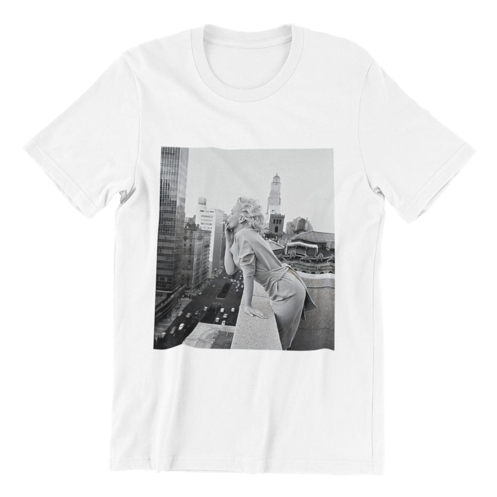 Marilyn Monroe Graphic Shirt Vintage Style Hollywood Movie Star Retro T-shirt