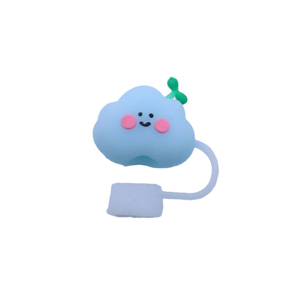 

Силиконовый колпачок для соломинки Cute Cloud для Stanley Straw Cup пылезащитный набор аксессуаров Чехол Cloud Stra Z9U6