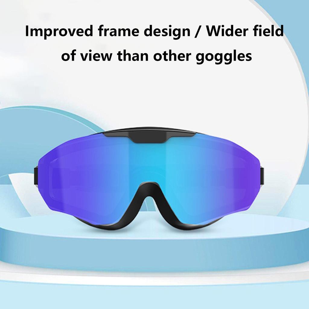 Large Frame Swimming Goggles Waterproof Anti-UV No Leaking Pool Goggles for Holiday Pool Accessories