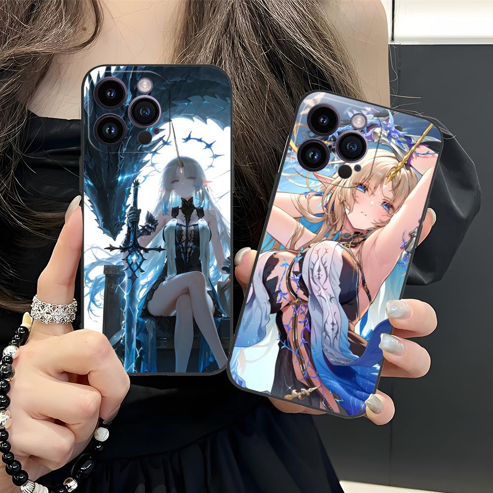 Wuthering Waves Fleurdelys Phone Case for iPhone 17 16 15 14 13 12 11 X XR XS 8 7 Pro Max Plus Mini Colour Protective Smartphone