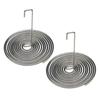 2/4Pcs Teapot Spout Strainer Portable Spiral Coffee Filter Tea Strainer Stainless Steel