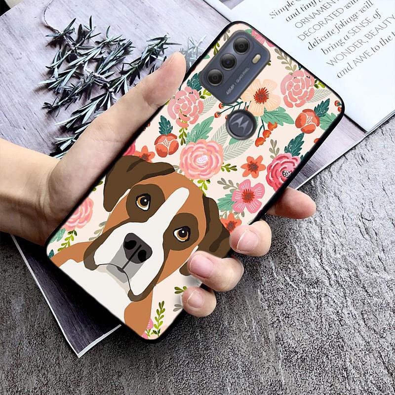 Hund Dackel Corgi Handyhülle für Motorola Moto E32 E20 E40 G22 G52 G20 G30 G100 G60 G50 G10 GPure GStylus G9 One Action Macro