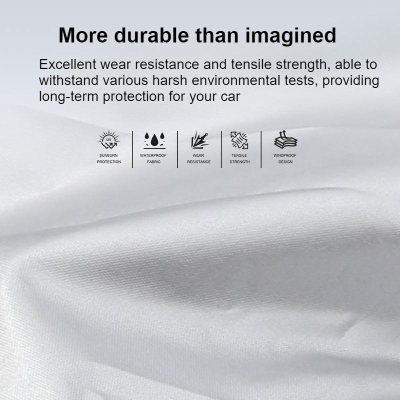 Full Car Cover For Tesla Cybertruck 2024 2025 Outdoor Protection Snow Cover Sunshade Waterproof Dustproof Exterior Car Protector