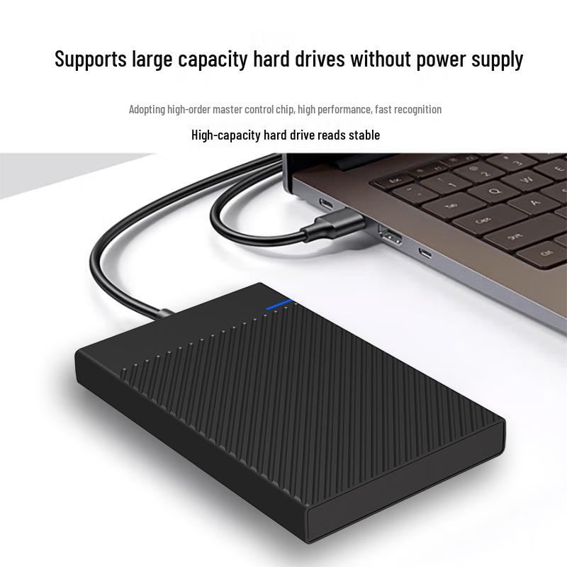 2.5" USB 3.1 Mechanical Hard Drive Enclosure for High-Speed Data Transfer