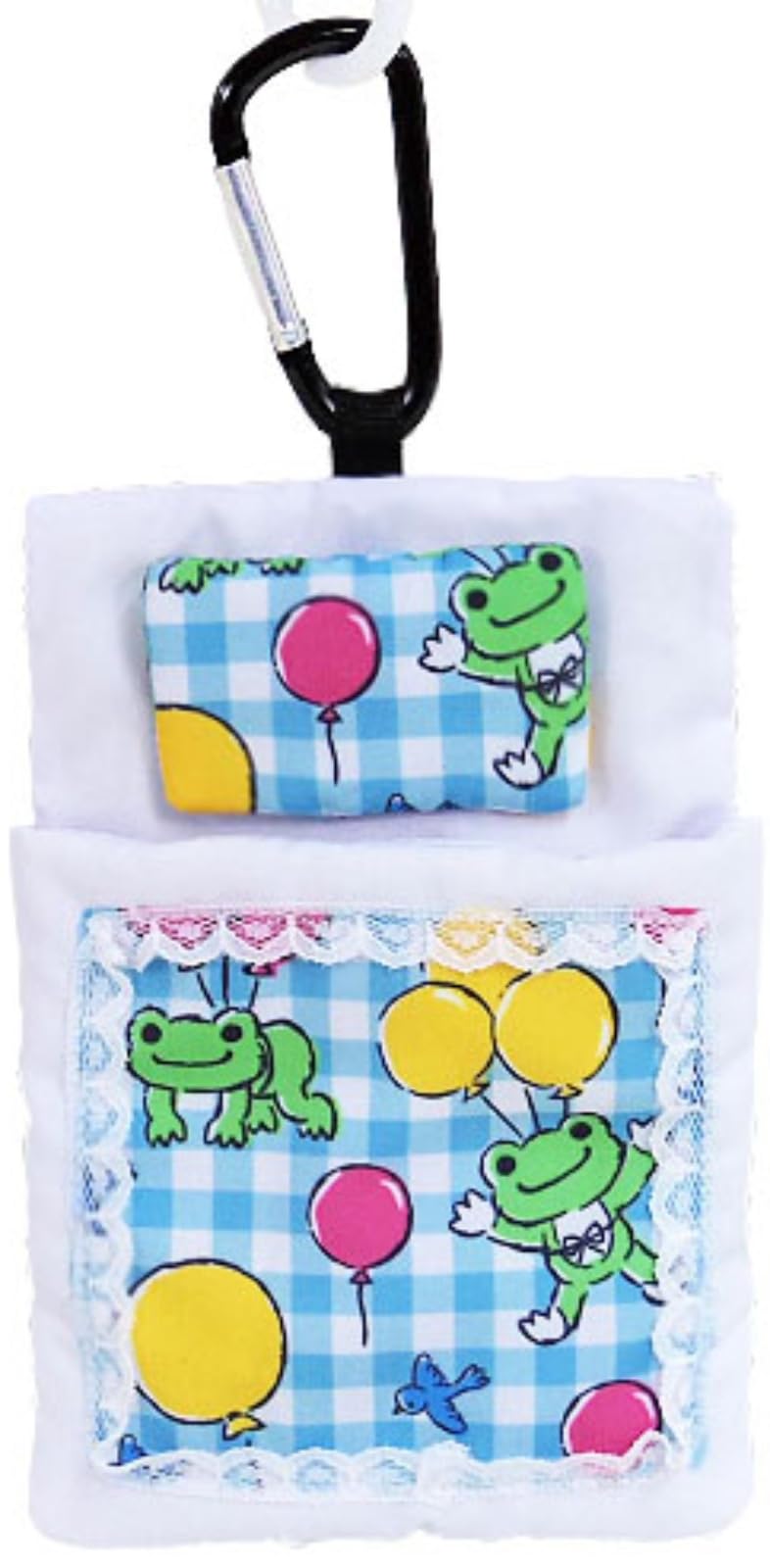 

Nakajima Corporation Брелок-карабин Pickles Mascot Футон, узор «Воздушные шары», 196675-24